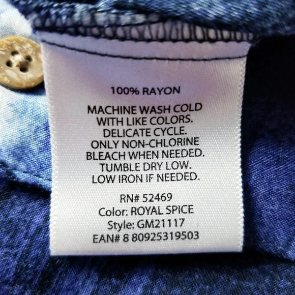 George VTG Men XL Hawaiian Classic Wave Rider Car Short Sleeve Button Down Shirt - Picture 10 of 10